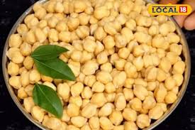 SOAKED CHHOLE CHANA / बिजवलेल छोले चना