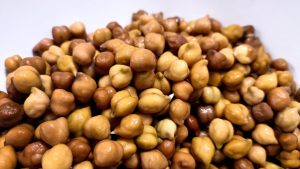 भिजवलेले  हरबरा /   brown chana